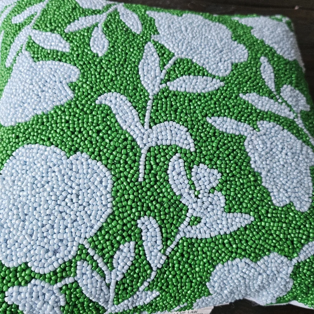 Kate Spade New York x Target - 12x12 Beaded Classic Rose Pillow